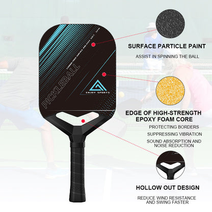 ATNEW JSRG-115  T700 Carbon Fiber Pickle ball Paddle,14MM PP Honeycomb Core Lightweight Thermoformed Racket