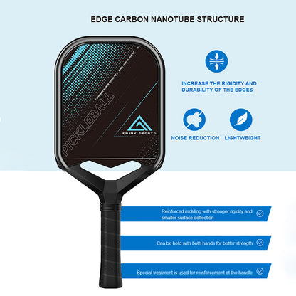 ATNEW JSRG-115  T700 Carbon Fiber Pickle ball Paddle,14MM PP Honeycomb Core Lightweight Thermoformed Racket